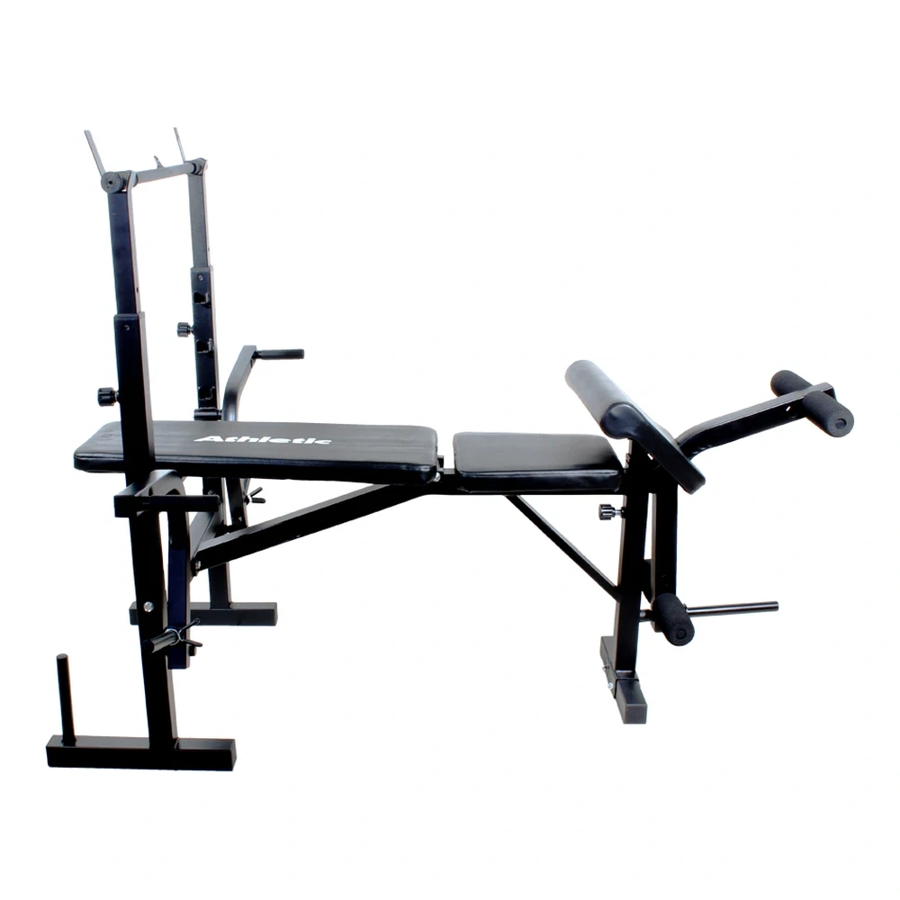 BANCO MULTIPLE C/ SOPORTE DE BARRA ATHLETIC