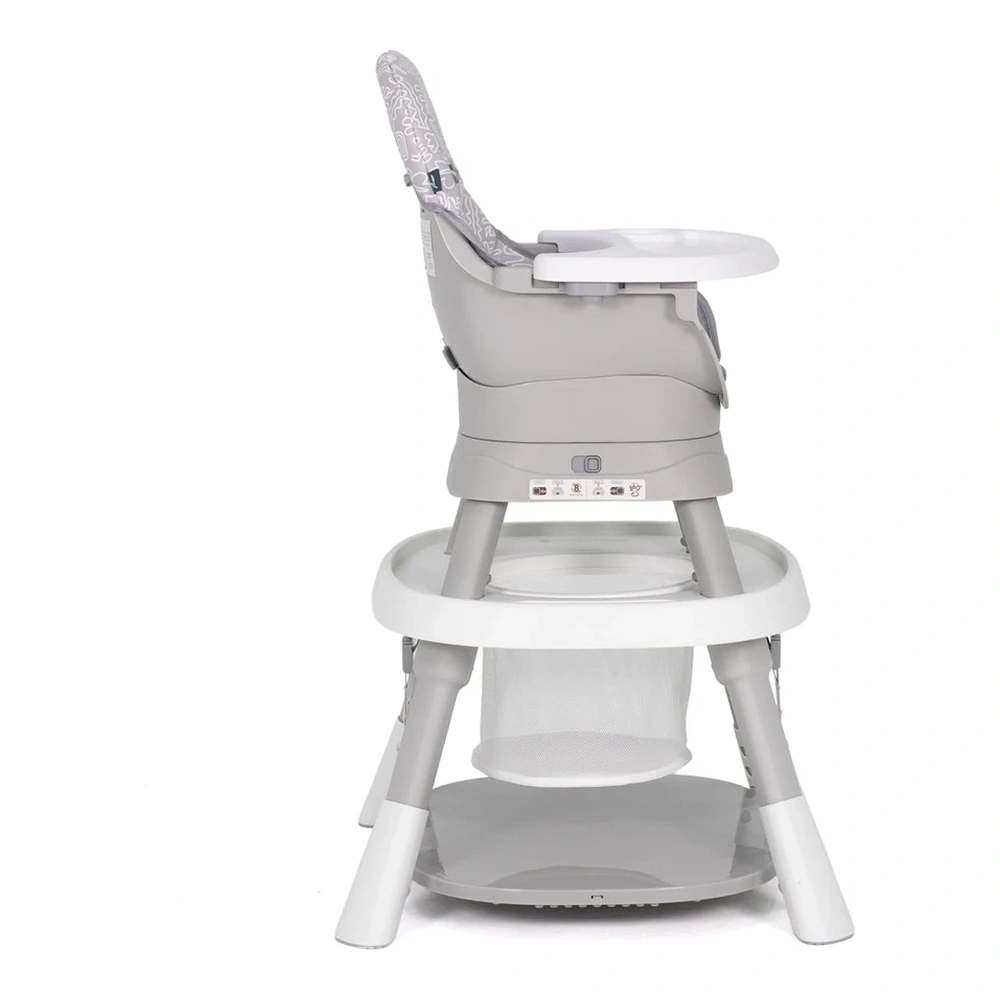 SILLA DE COMER PREMIUM BABY PARA BEBE DAKOTA 2.0 (GRIS) 3