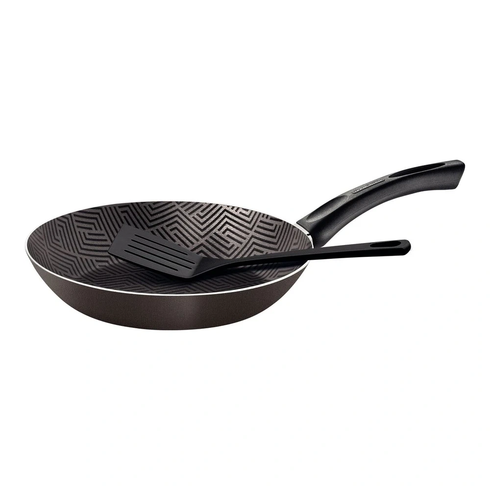 SARTEN 26 CM CON ESPATULA PARIS TRAMONTINA T285005