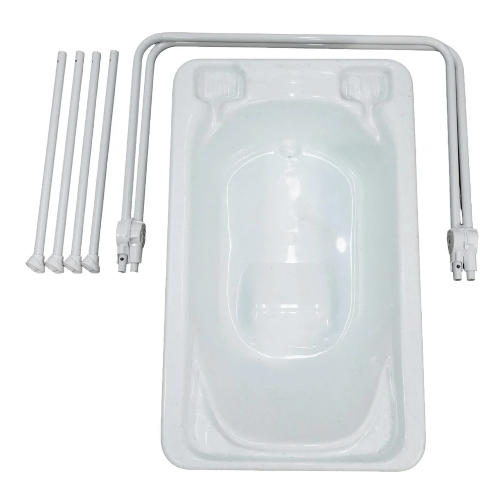 BAÑERA PARA BEBE GALZERANO ACQUA TRIO CON SOPORTE + REDUCTOR BLUE 20KG 7065BL 4