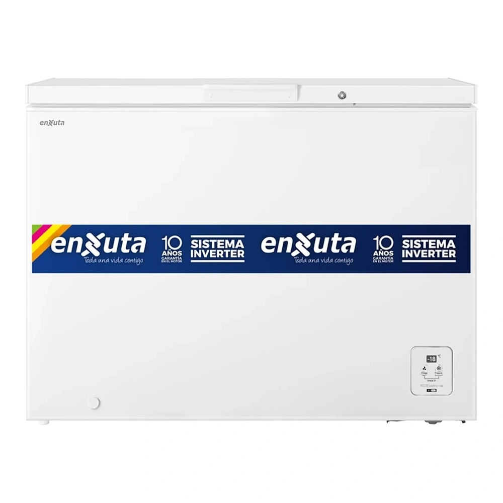 Congelador Horizontal 297 Litros Tropical con Función Dual Motor Inverter