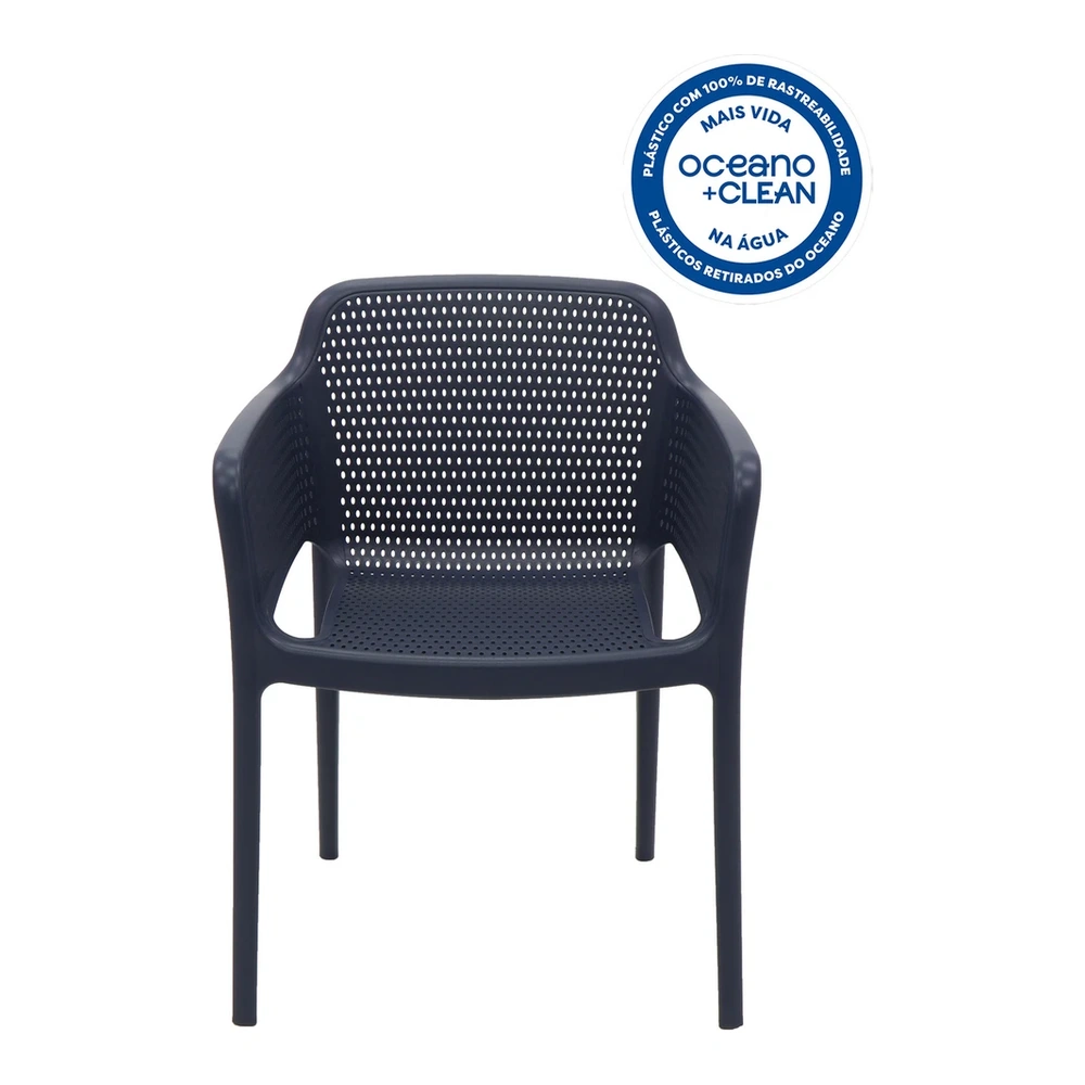 SILLA GABRIELA AZUL ECO TRAMONTINA T921513 3