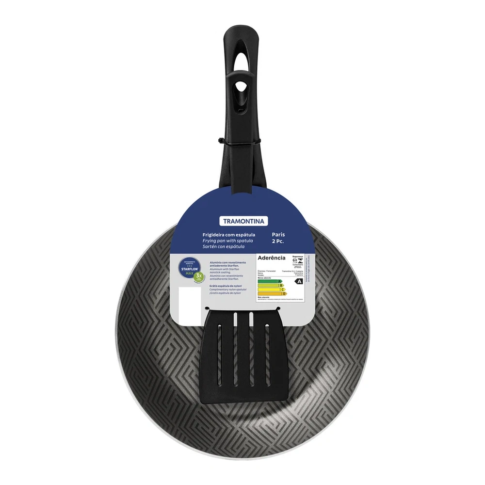 SARTEN 20 CM CON ESPATULA PARIS TRAMONTINA T285002 5