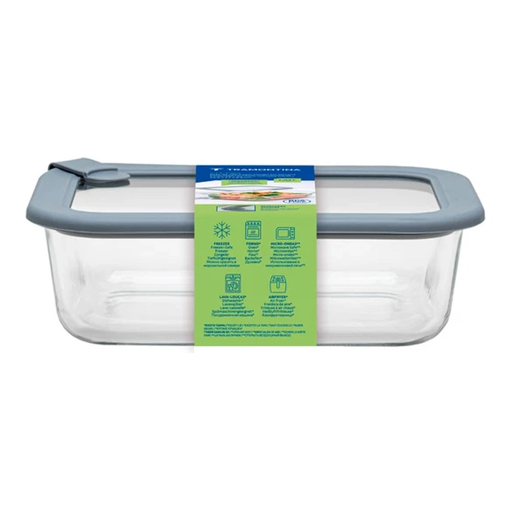CONTENEDOR DE VIDRIO CON TAPA DE SILICONA TRAMONTINA T61227H 4