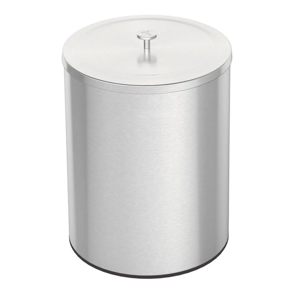 BASURERO INOX CON TAPA UTIL  5L TRAMONTINA T94540H 2
