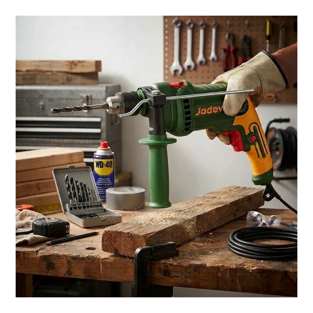Taladro Percutor 13mm. 850w. Jadever Caja 3