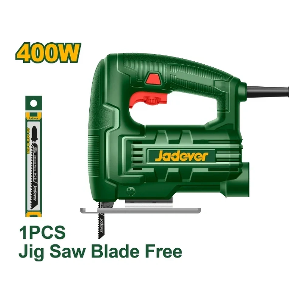 Sierra Caladora Tico Tico 400w + Acc. Jadever Caja