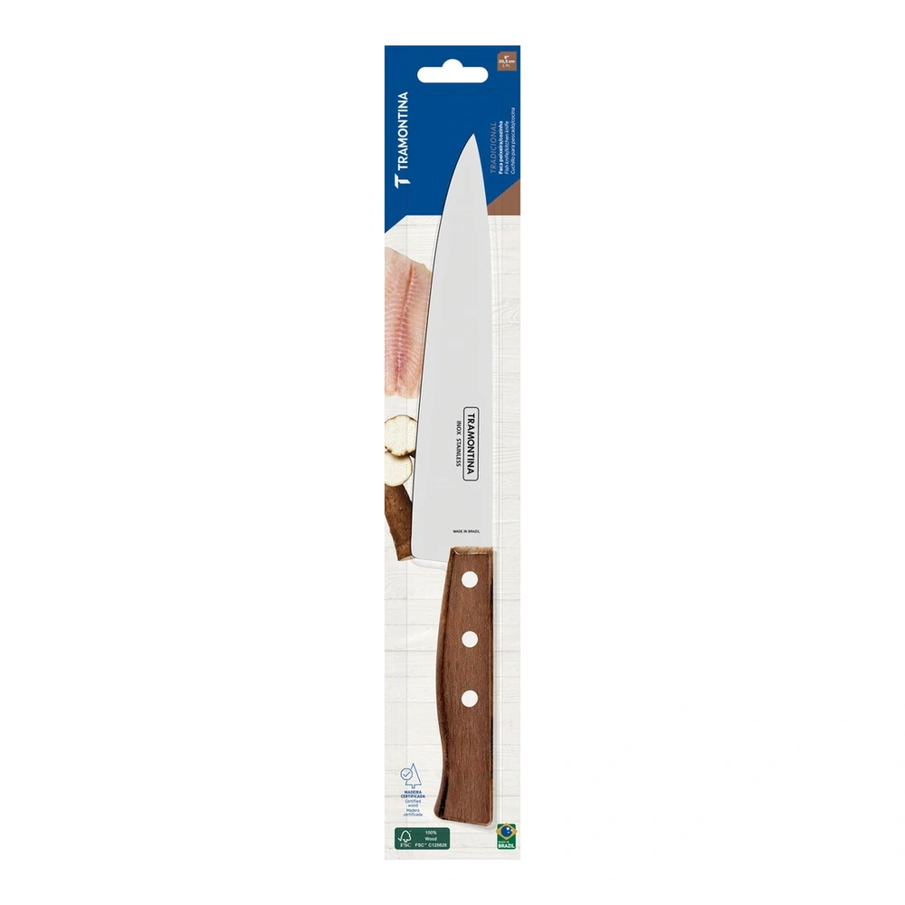 CUCHILLO COCINA 8 TRADICIONAL TRAMONTINA T222193 3