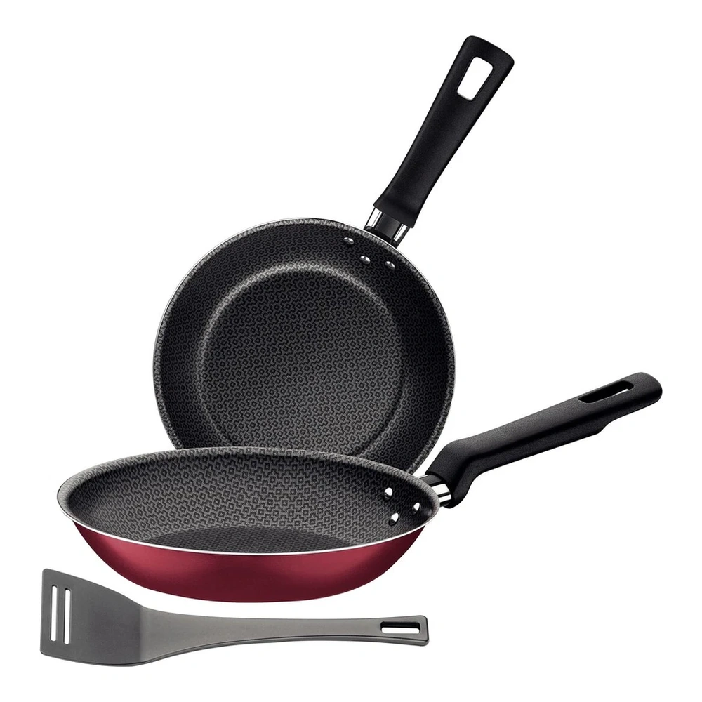 JUEGO  DE SARTENES 3PZAS LORETO TRAMONTINA T20399F 2