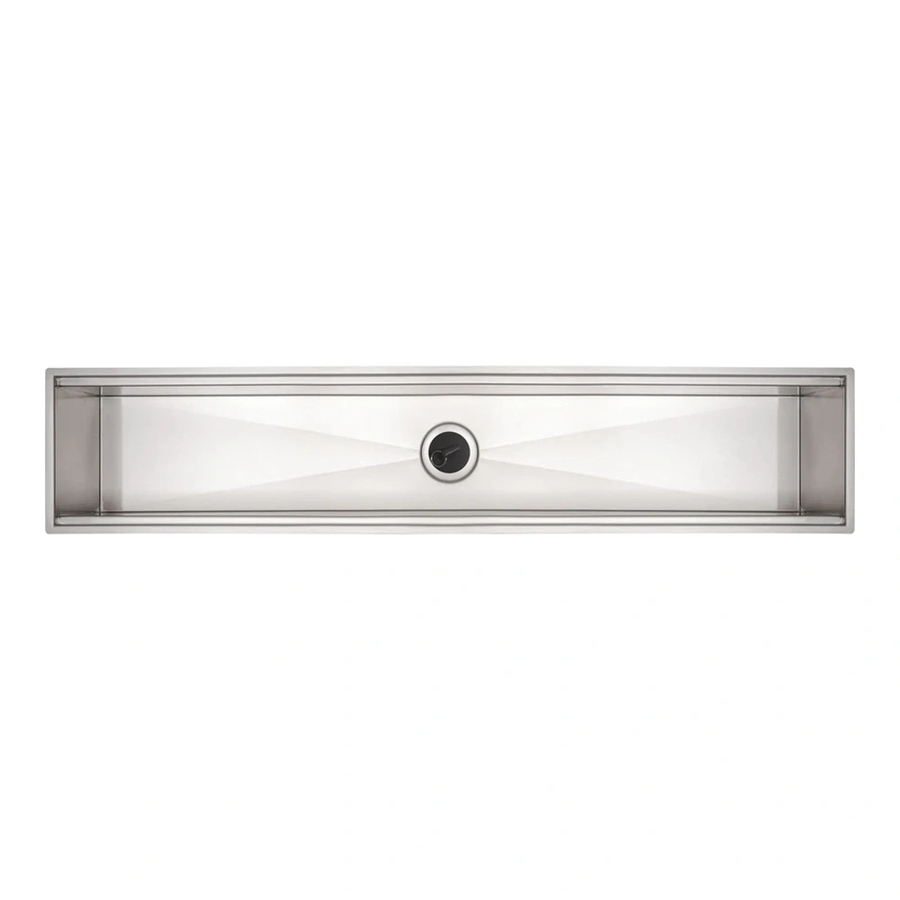 CANAL HUMEDO EN ACERO INOX 90 CM TRAMONTINA T945340 2