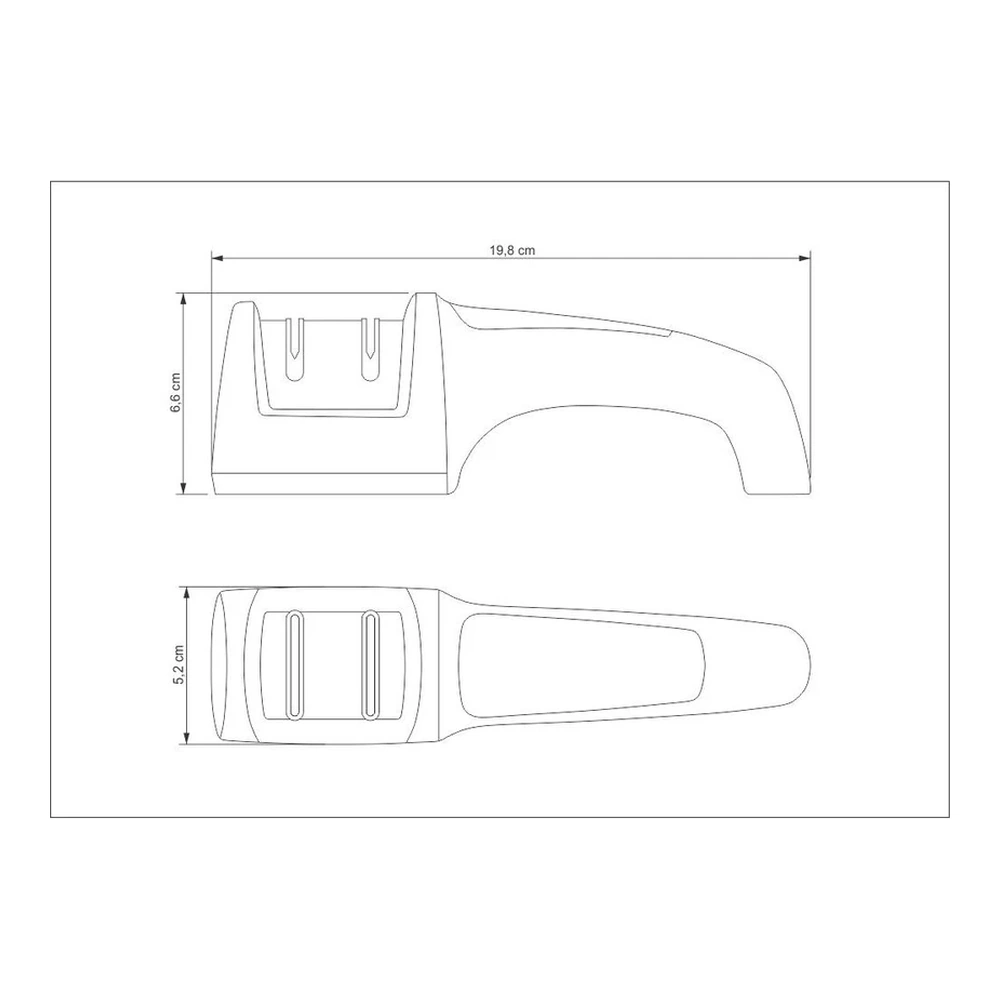 AFILADOR DE CUCHILLOS DIAMARILLOANTADO TRAMONTINA T24031 5