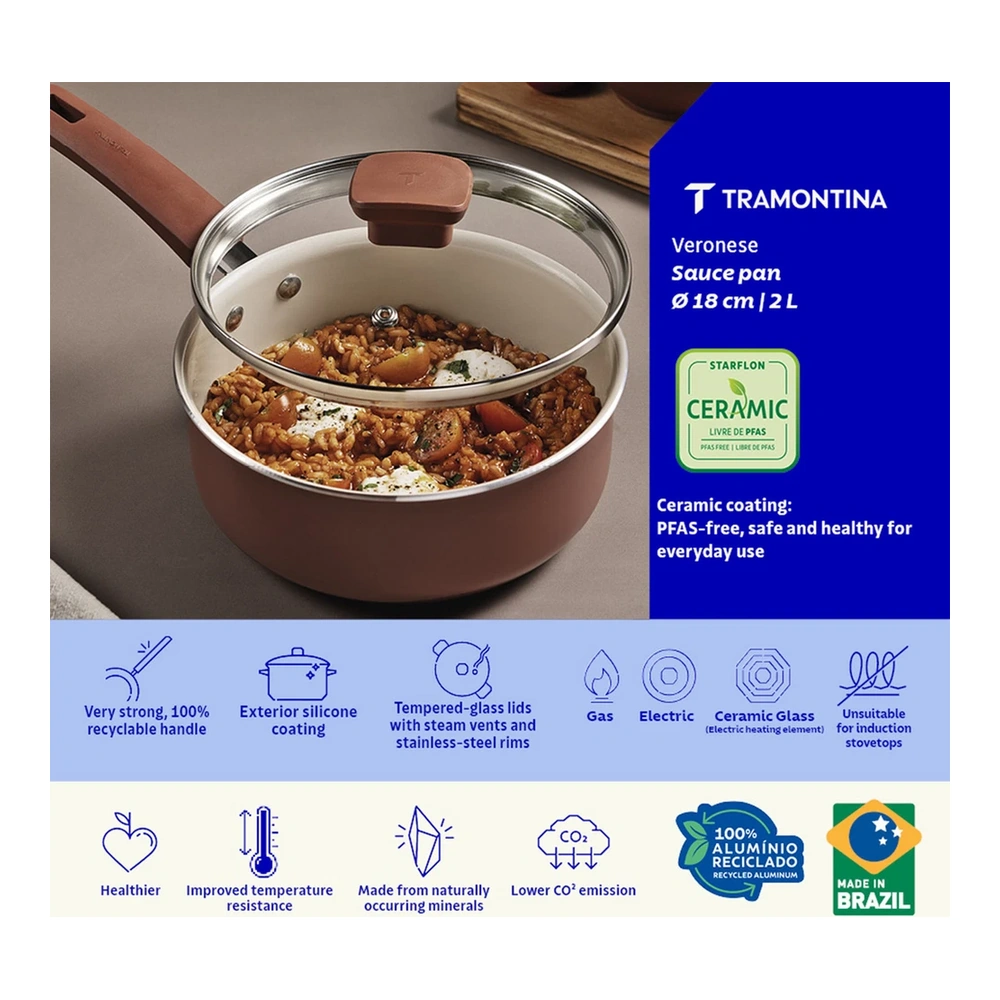 OLLA 18 CM VERONESE TRAMONTINA T286245 4