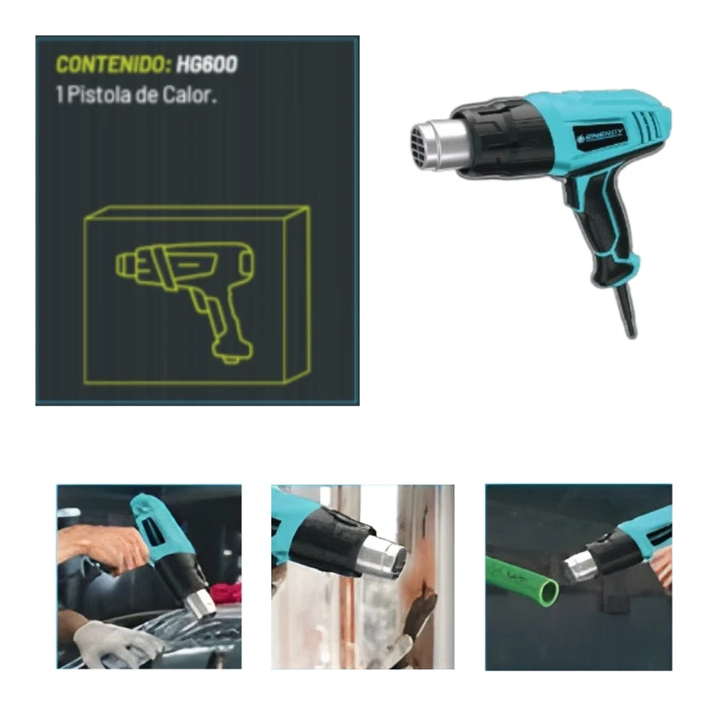 PISTOLA DE CALOR 2000W ENERGY 2
