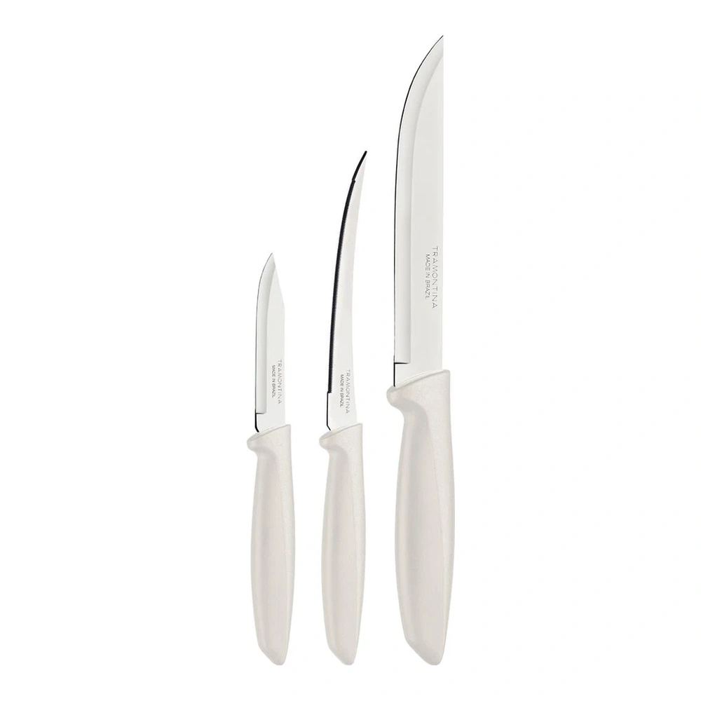 JUEGO  DE CUCHILLOS 3 PZAS PLENUS TRAMONTINA T23498B 3