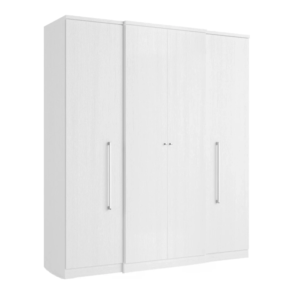 Ropero Unanime Splendore 4 Puertas Blanco