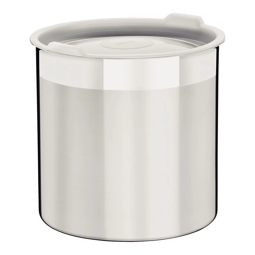 CONTEDOR ACERO INOXIDABLANCOE CON TAPA PLASTICA TRAMONTINA T612274 2