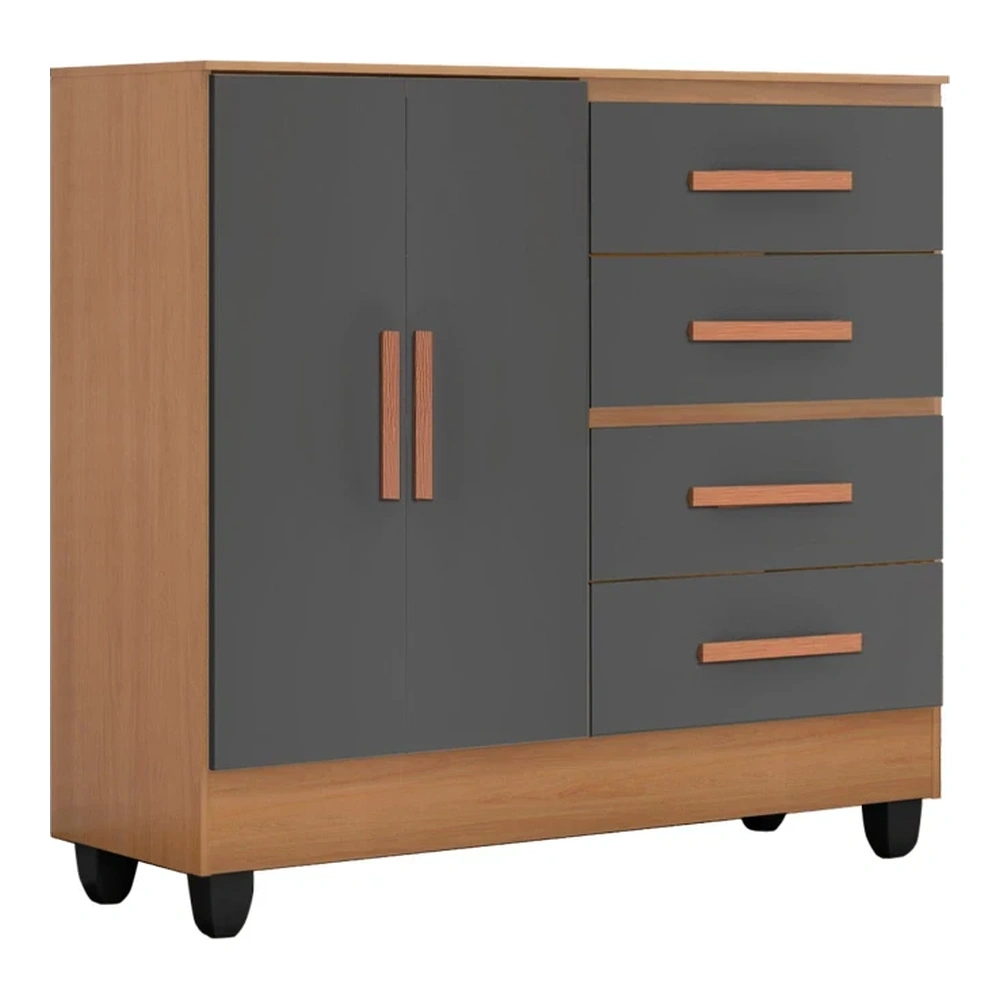 Comoda Unanime Oporto Nature / Cinza