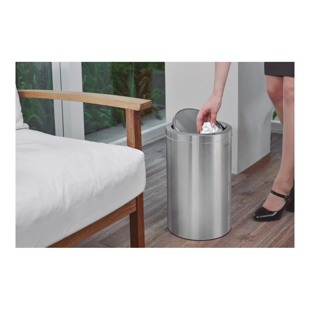 BASURERO INOX CON TAPA BASC SINEGRO 20L TRAMONTINA T945423 5