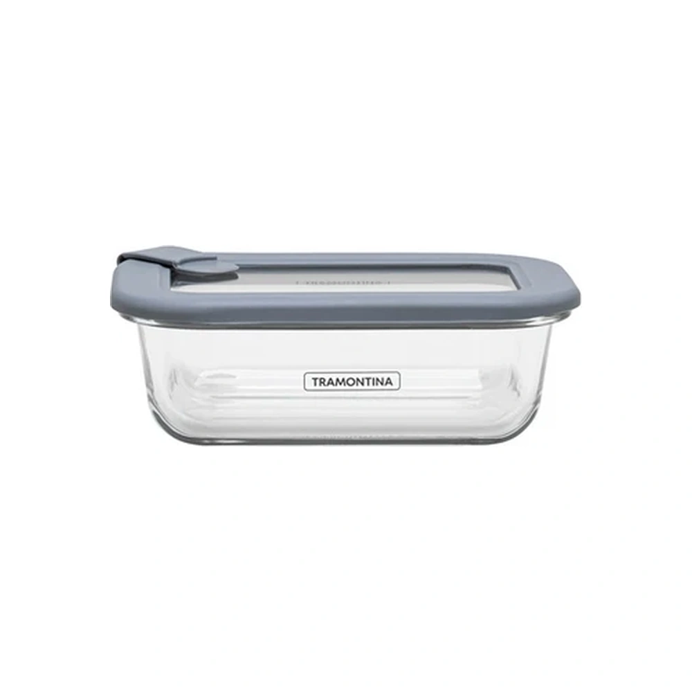 CONTENEDOR DE VIDRIO CON TAPA DE SILICONA TRAMONTINA T61227E 2