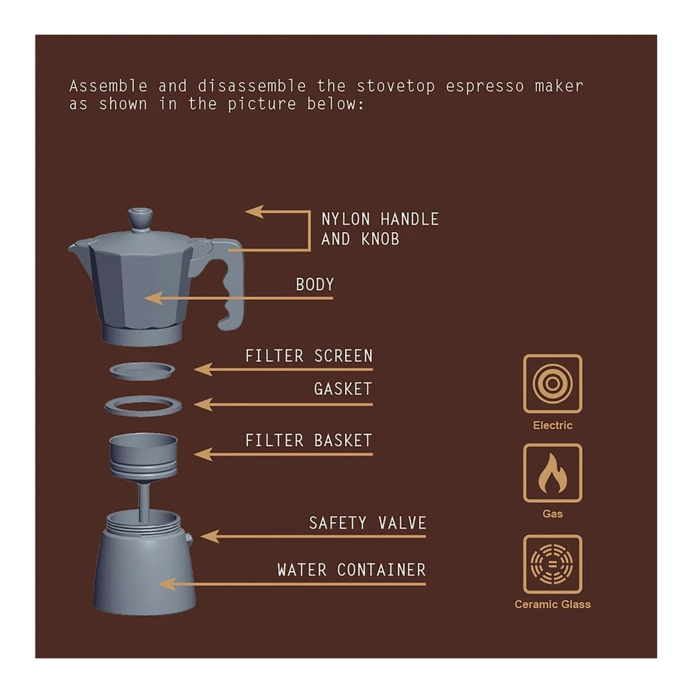 CAFETERA ESPRESSO ITALIANA TRAMONTINA T617682 4