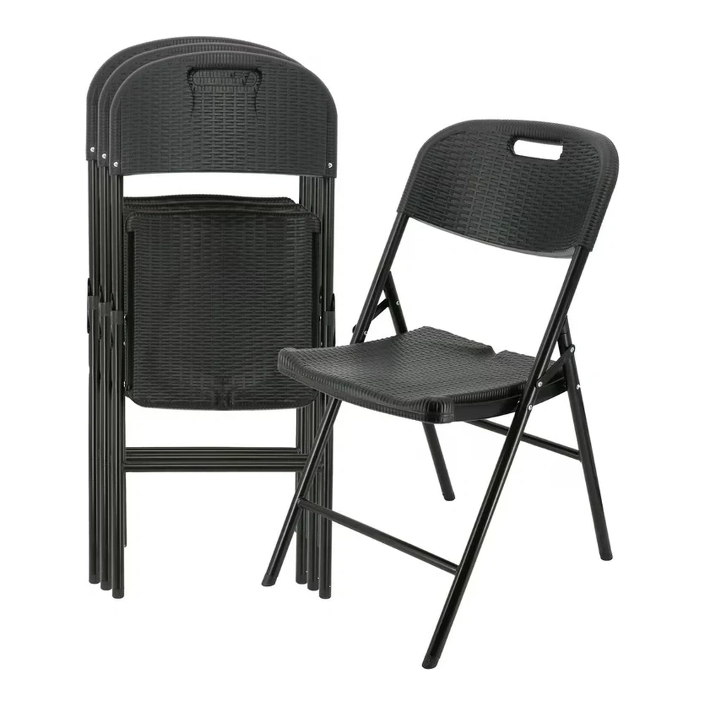 SILLA PLEGABLE UNIQUE NEGRA SPN
