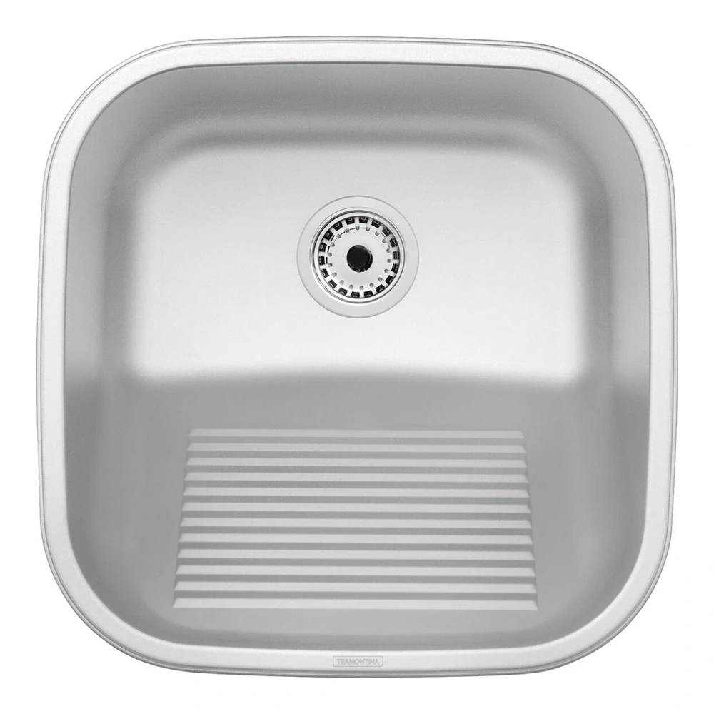 LAVADERO EMPOTRAR INOX 40X40X22 25L ES TRAMONTINA T944031