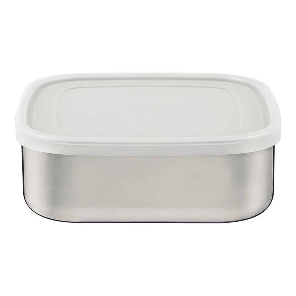 CONTENEDOR CUADRADO ACERO INOXIDABLANCOE C TAPA TRAMONTINA T612233 2