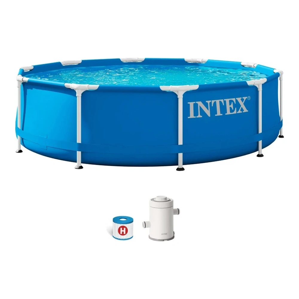 PISCINA C/ESTRUCTURA INTEX 305X76CM - 4.485L CON KIT FILTRO C330 TIPO H I28202