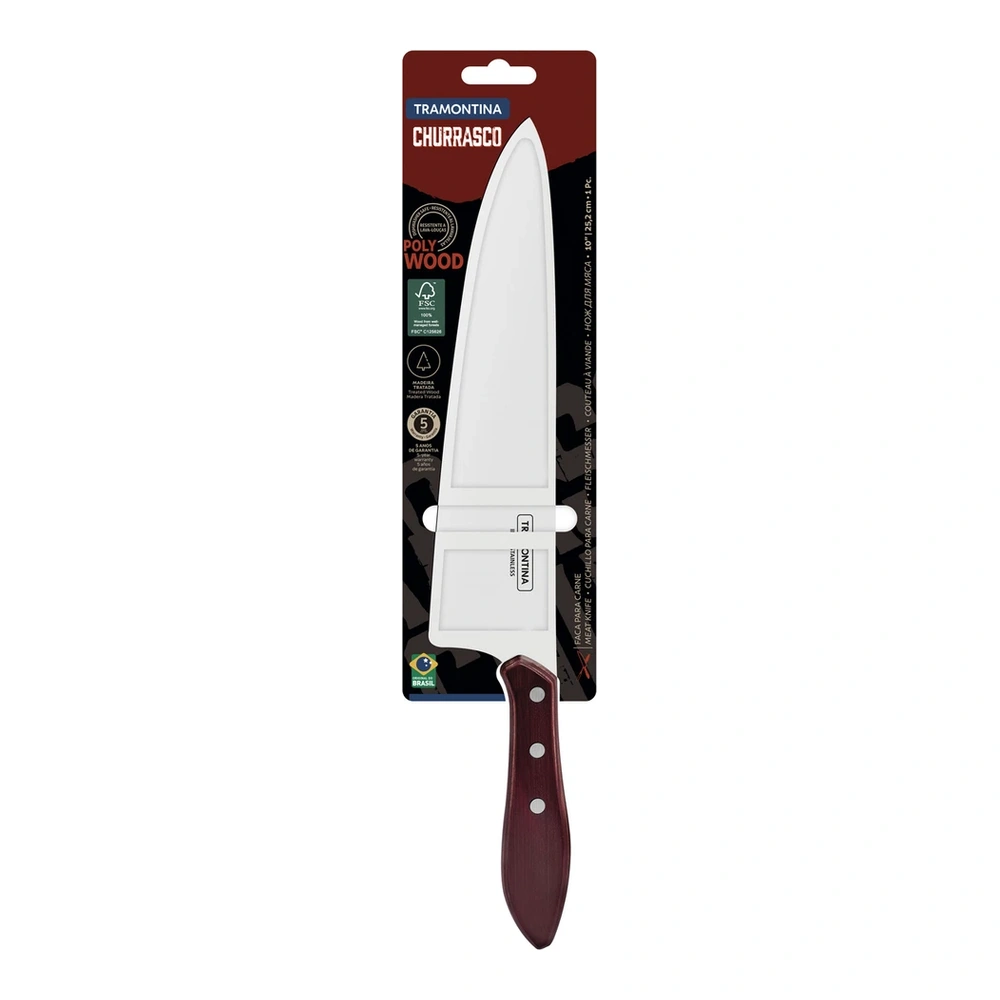 CUCHILLO CARNE 10 POLYOOD TRAMONTINA T21187 3