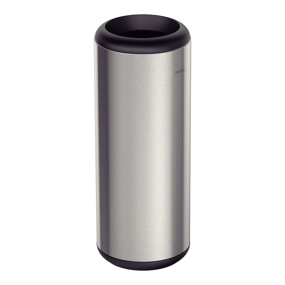 BASURERO INOX SIN TAPA PORTOFINO 31L TRAMONTINA T945406