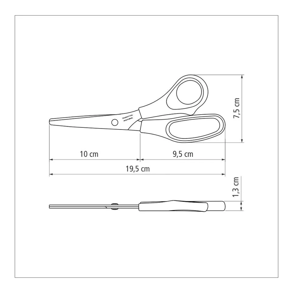 TIJERA PARA COSER 7 SUPERCORT TRAMONTINA T259501 4