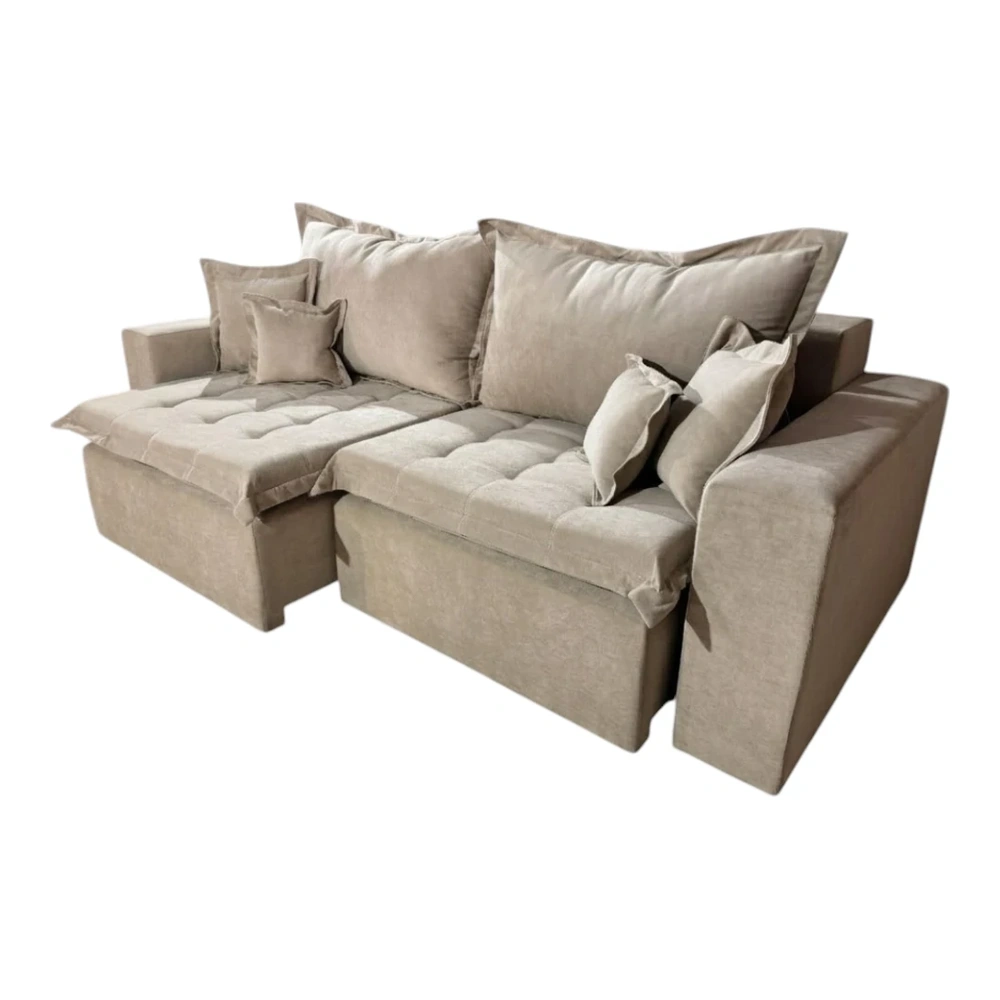 Sofá Retráctil Unanime Alberdi Beige 2