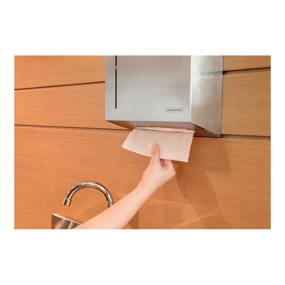 DISPENSADOR DE TOALLAS DE PAPEL INOX TRAMONTINA T945326 4