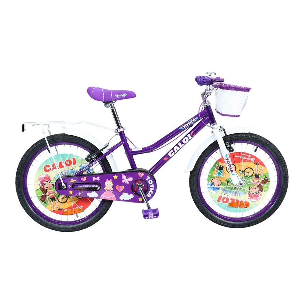 BICICLETA CALOI TOTICA 20" LILA