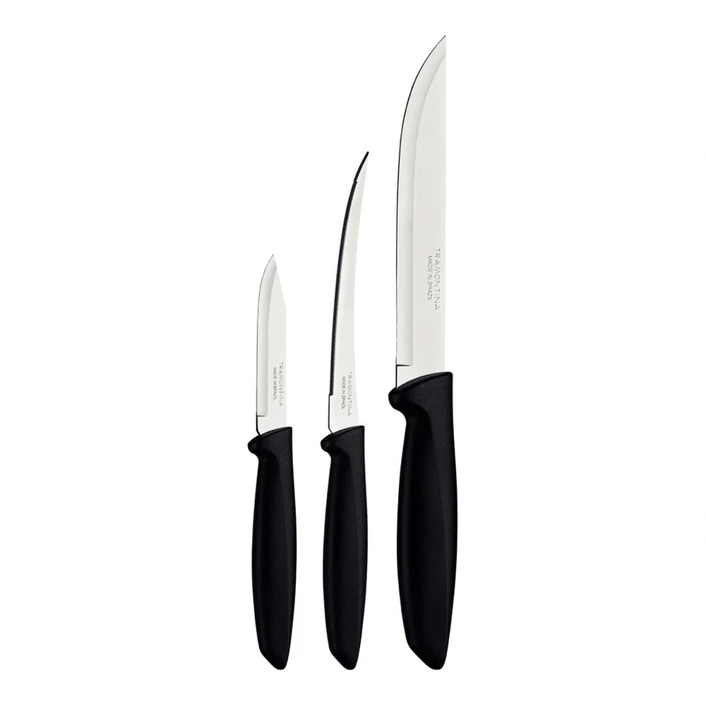 JUEGO  DE CUCHILLOS 3 PZAS PLENUS TRAMONTINA T23498A 3