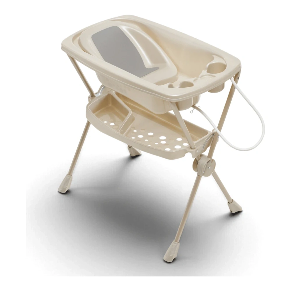 BAÑERA PARA BEBE GALZERANO ACQUA PREMIUM CON SOPORTE + REDUCTOR PERLADO 20KG 7090PR