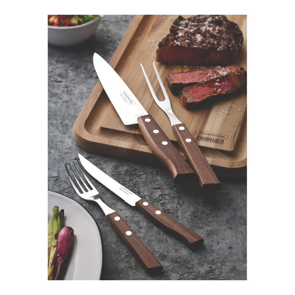 JUEGO   PARA ASADO 14 PZAS TRAMONTINA T22299B 4