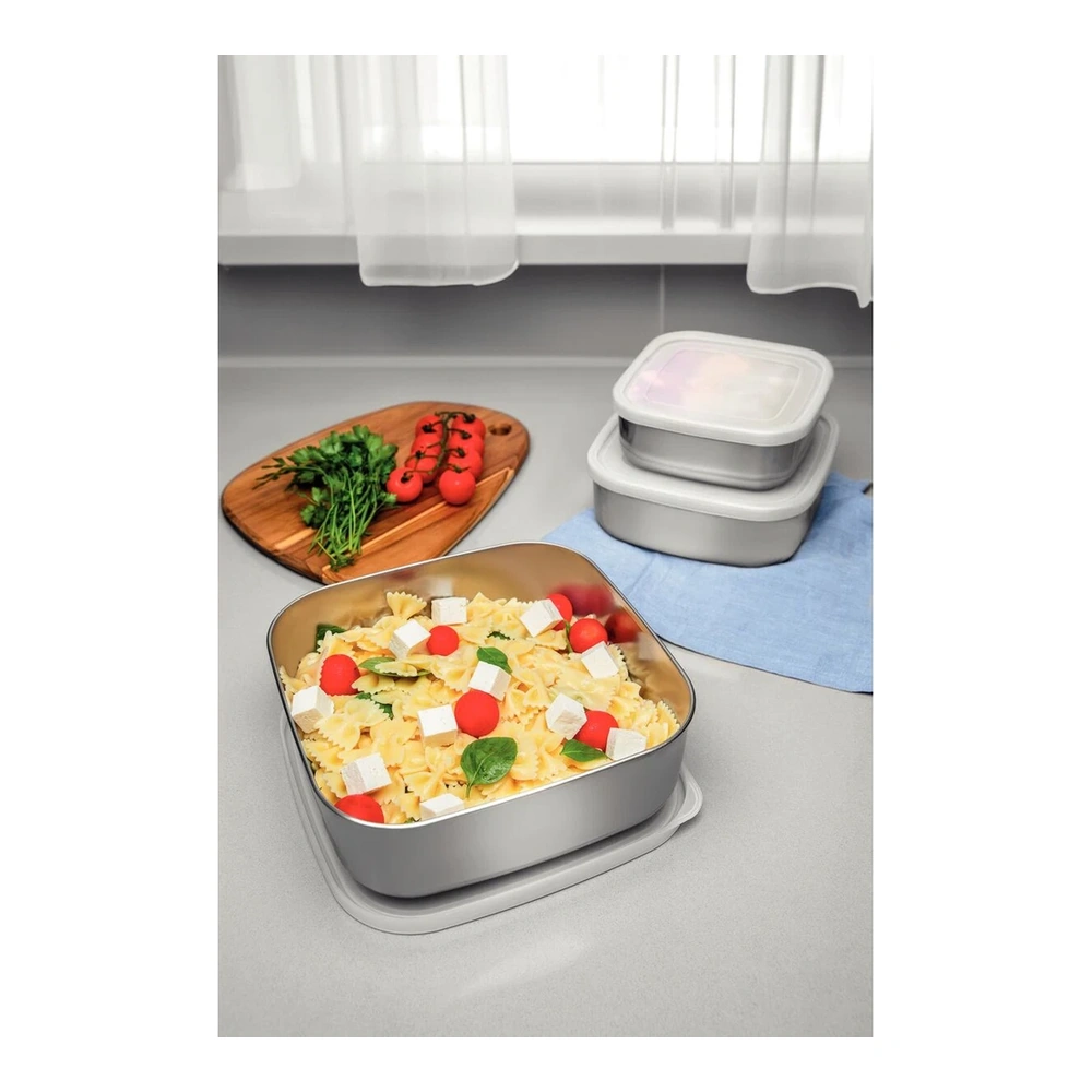 JUEGO  DE CONTENEDORES 3PZAS FREEZINOX TRAMONTINA T64220C 3