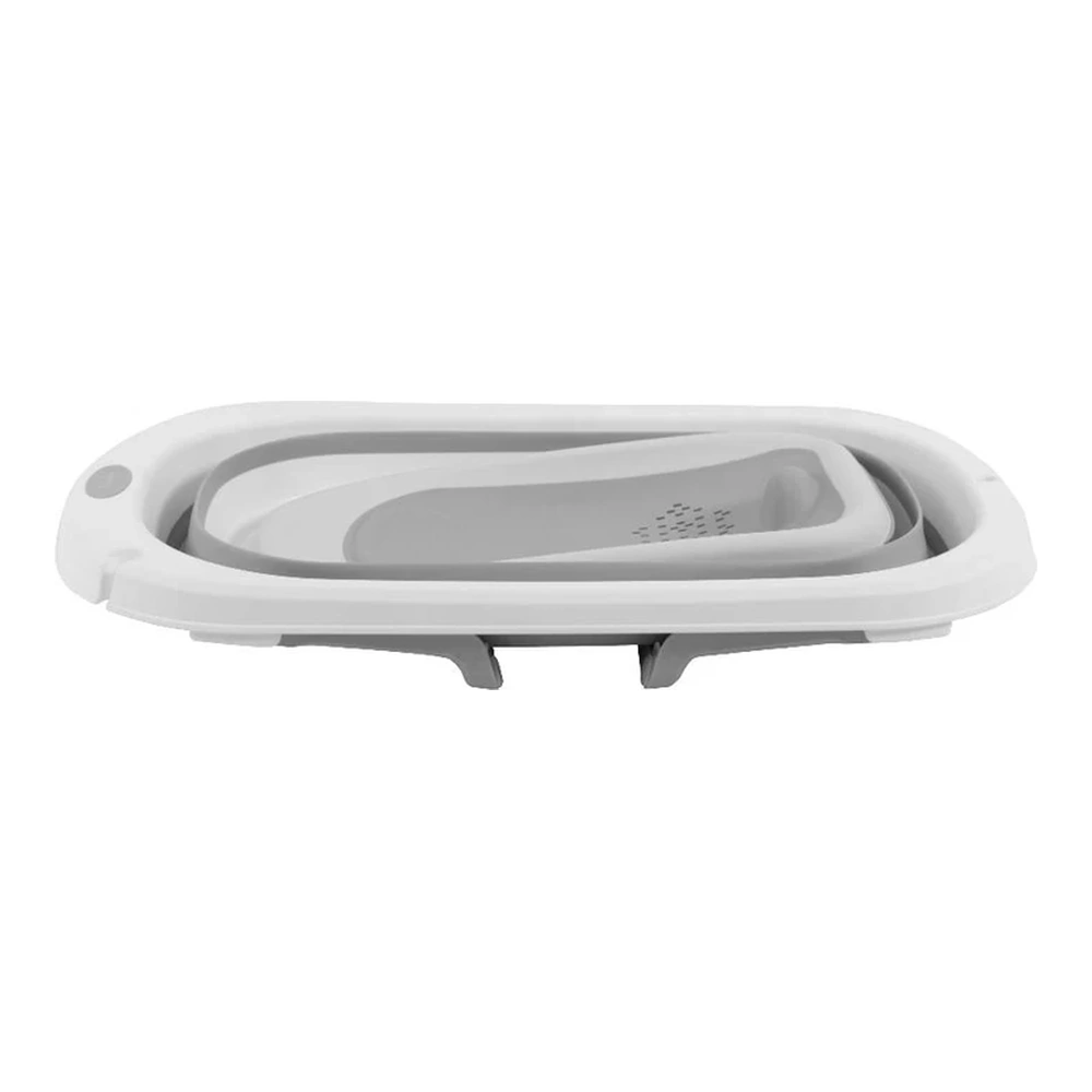 BAÑERA PLEGABLE PREMIUM BABY CON REDUCTOR GRIS 3