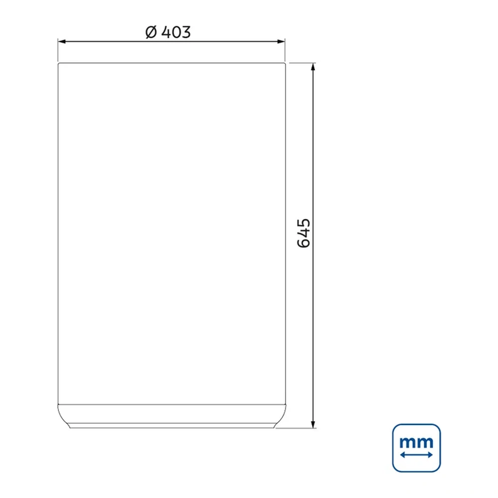 BASURERO INOX INST SIN TAPA  LIGURIA 70L TRAMONTINA T945398 5