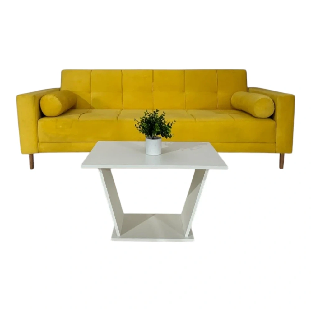 Sofá Cama Unanime Valenzuela Amarillo