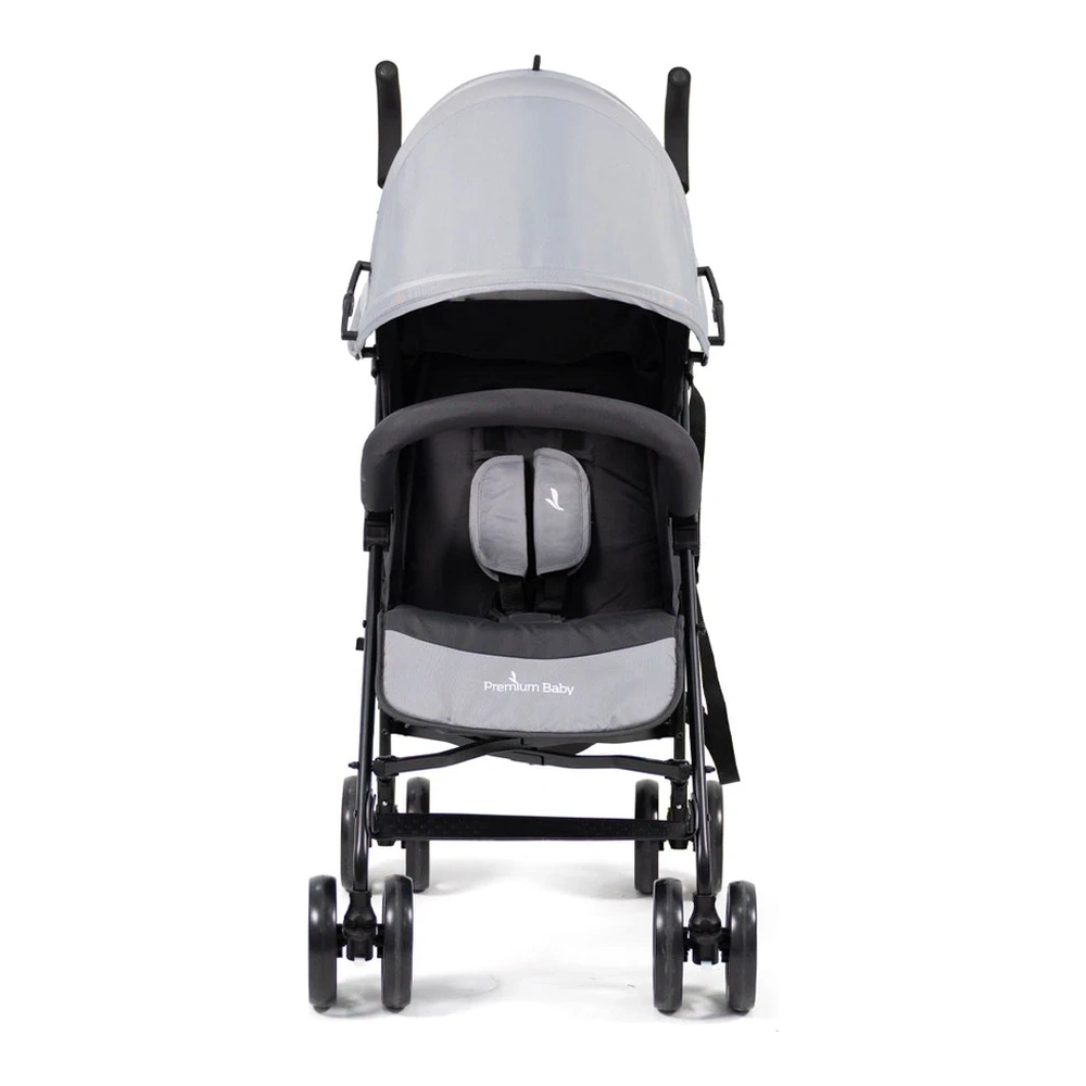 CARRITO PREMIUM BABY PARAGÜITA AERO GRIS 2