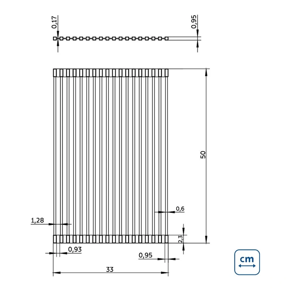 ESCURRIDOR FLEXIBLANCOE INOX 50X33CM TRAMONTINA T94532D 5