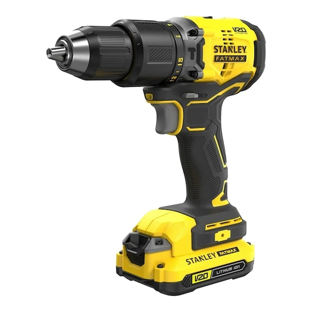 TALADRO/ATORNILLADOR PERCUTOR BRUSHLESS 20v STANley SBD715-13mm
Incluye: 2 Baterías + Cargador
Tecnología BRUSHLESS B06619