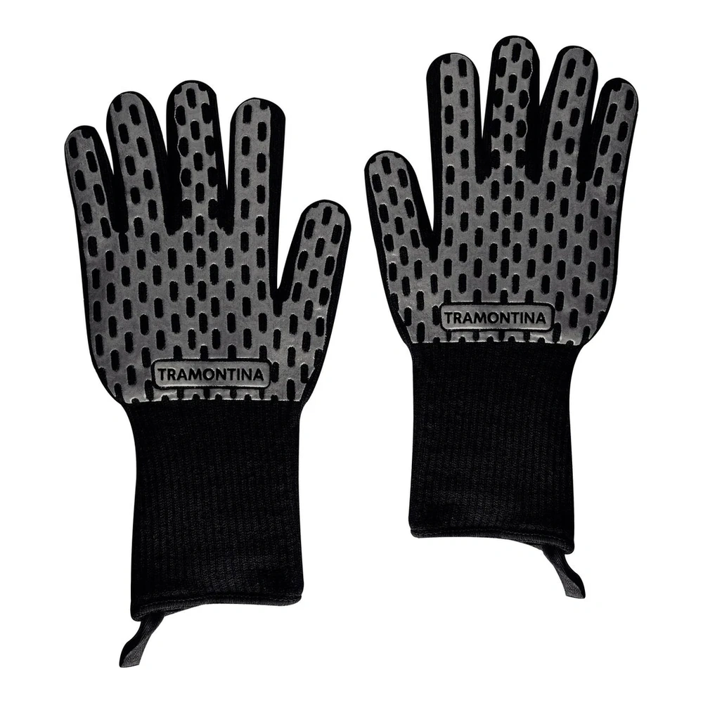 GUANTES PARA ASADO 2PZAS CHURRASCO BLANCOACK TRAMONTINA T26570 4