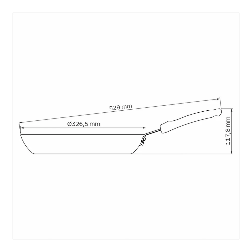 SARTEN PROFESIONAL 32 CM TRAMONTINA T208924 5
