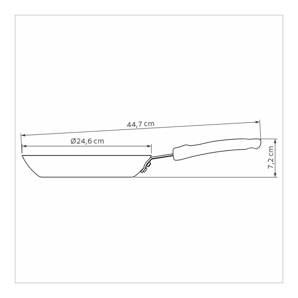 SARTEN PROFESIONAL 24 CM TRAMONTINA T208921 4