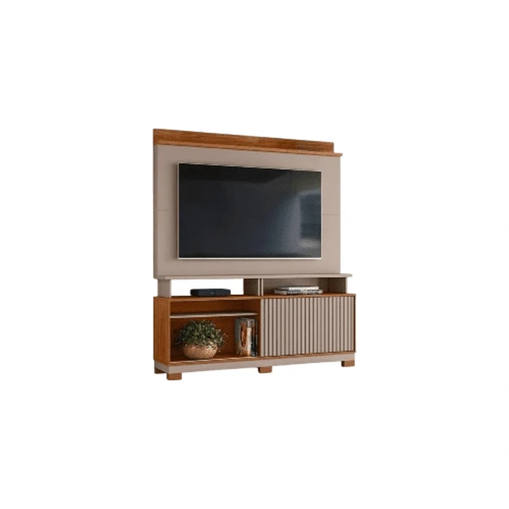 Home Theater Unanime Dallas Grigio Fosco / Cinamomo Mel Flex