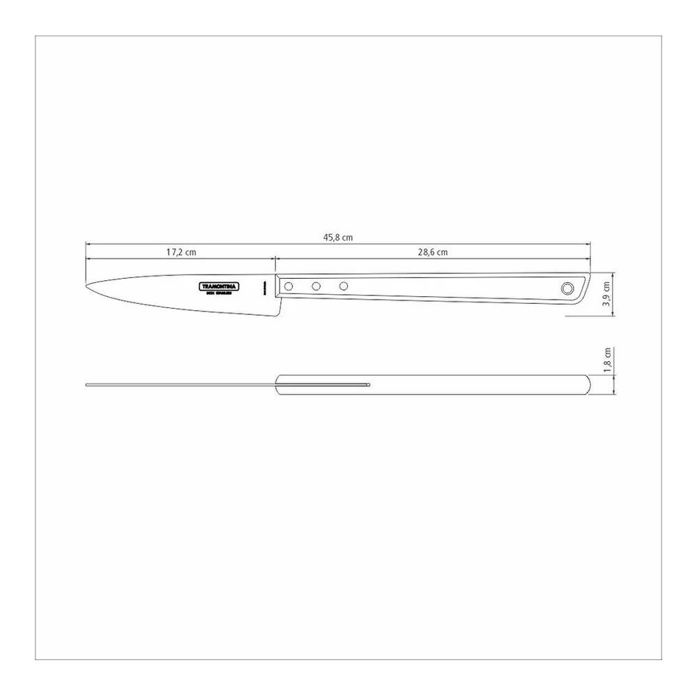 CUCHILLO TRINCHANTE 7 TRAMONTINA T26444 5