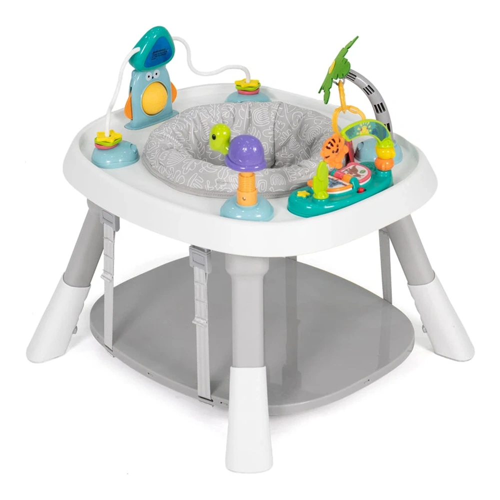 SILLA DE COMER PREMIUM BABY PARA BEBE DAKOTA 2.0 (GRIS) 4